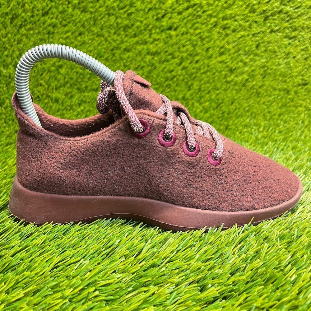 Allbirds‎ Wool Runners Berry Red Womens Size 5 Walking Running Shoes Sneakers